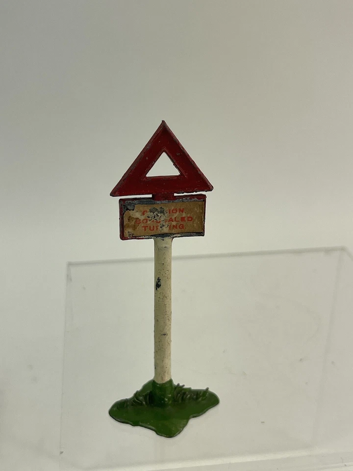 "Señal de tráfico Johillco Lead John Hill & Co Inglaterra; 3-3/4"" o 57 mm" Foto 3 de 4