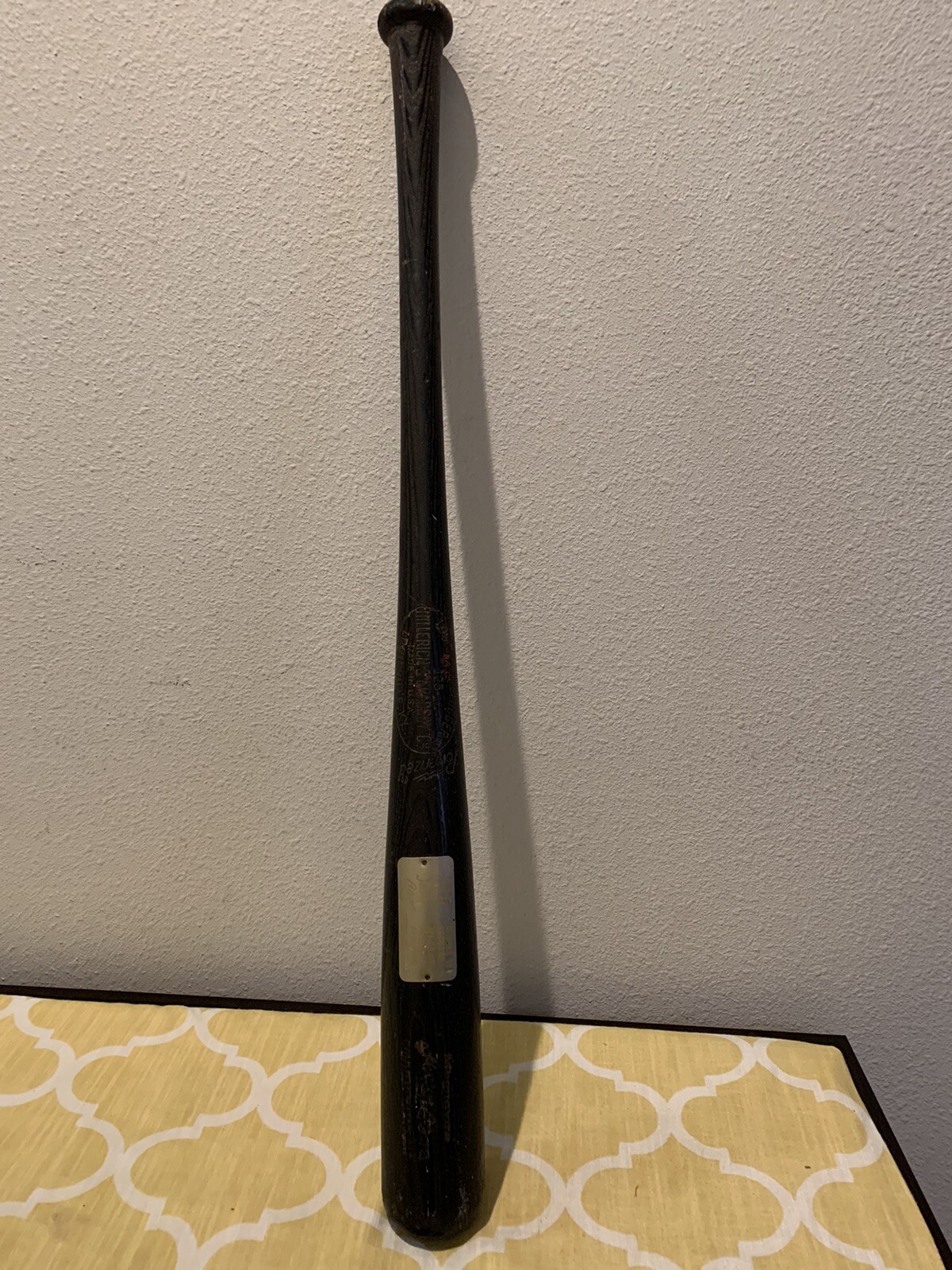 HANK AARON (715 HR) Magnavox Commemorative Baseball Bat Braves/Dodgers