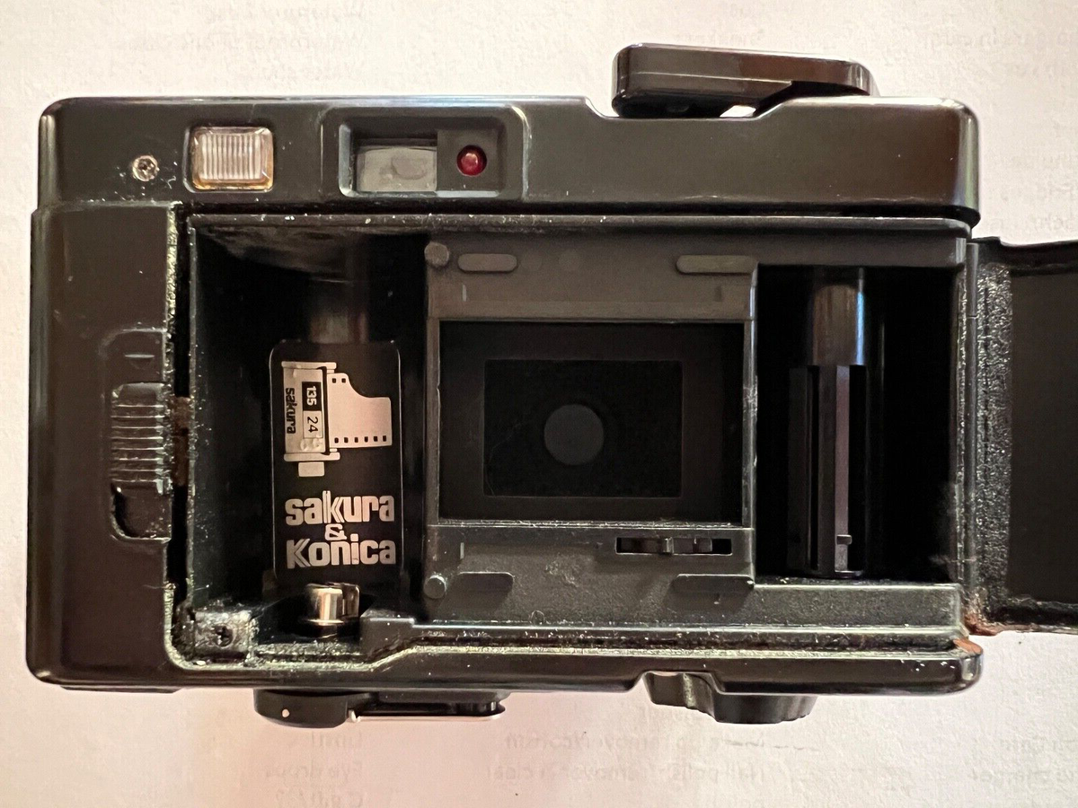 Appareil Photo Vintage Konica Pop Hexanon 36mm F/4 - Pour Pièces/décor, Japon !