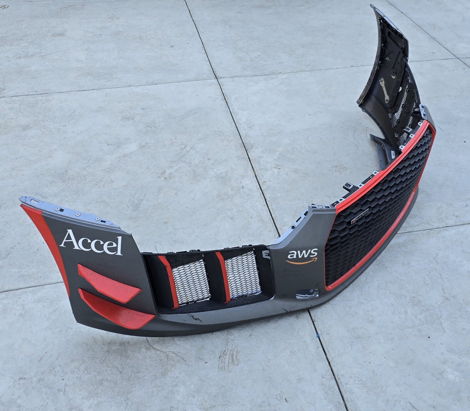 Audi R8 Front Bumper Cover Gt4 Race LMS 33 4S 4S0807437B Grill 