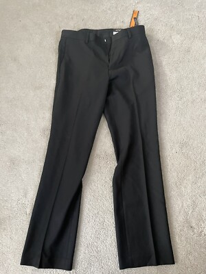 Pantalon De Costume Homme Report Collection - Taille 33/32 - Noir - 94% Polyester, 6% Spandex - Neuf Sans étiquettes
