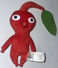Hey Pikmin  official RED WITH LEAF World Of Nintendo Plush 2014