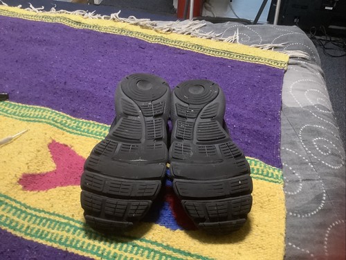 Under Armour Charged Assert Black Lace Up Low Top Athletic Shoes Size 6.5 - Picture 2 of 5