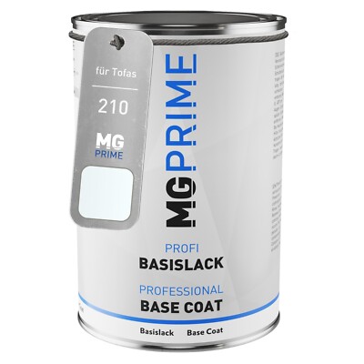 Autolack Dose spritzfertig für Tofas 210 Beyaz Bianco Basislack 1,0 Liter 1000ml