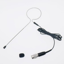 Mini Earse Head Hook Microphone For Audio-Technica Belt Pack Wireless Hirose 4P