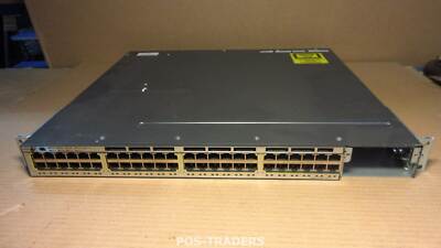 Cisco WS-C3750X-48T-L V01 - Switch 48x Port 10/100/1000 Base-T 1U SINGLE PSU