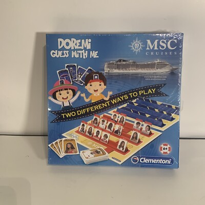 MSC Cruises Foremost Guess With Me  Kids Ship Game New Never Opened