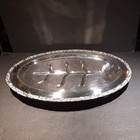 Wilcox International Silver Footed Meat Platter New Beverly Manor Pattern 1310 — photo 2