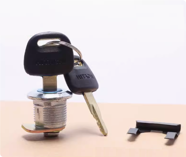 Excavator Side Door Lock Core Kit For Hitachi EX/ZAX60/70/120/200