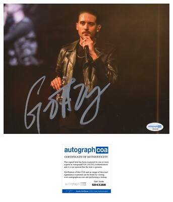 G-EAZY SIGNED ME MYSELF AND I RAPPER 8x10 PHOTO - ACOA COA