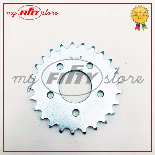 Corona Dentata Posteriore 68 Denti Per MiniMoto 47cc 49cc - Ricambio Per Catena 6mm - Foto 3