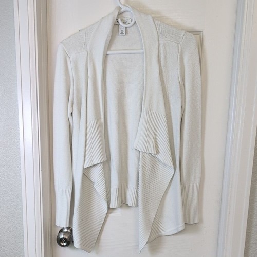 White House Black Market Open Front Cardigan