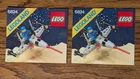 LEGO LEGOLAND: Space Dart-I (6824) x2, Mostly Complete w subs, manual, no box