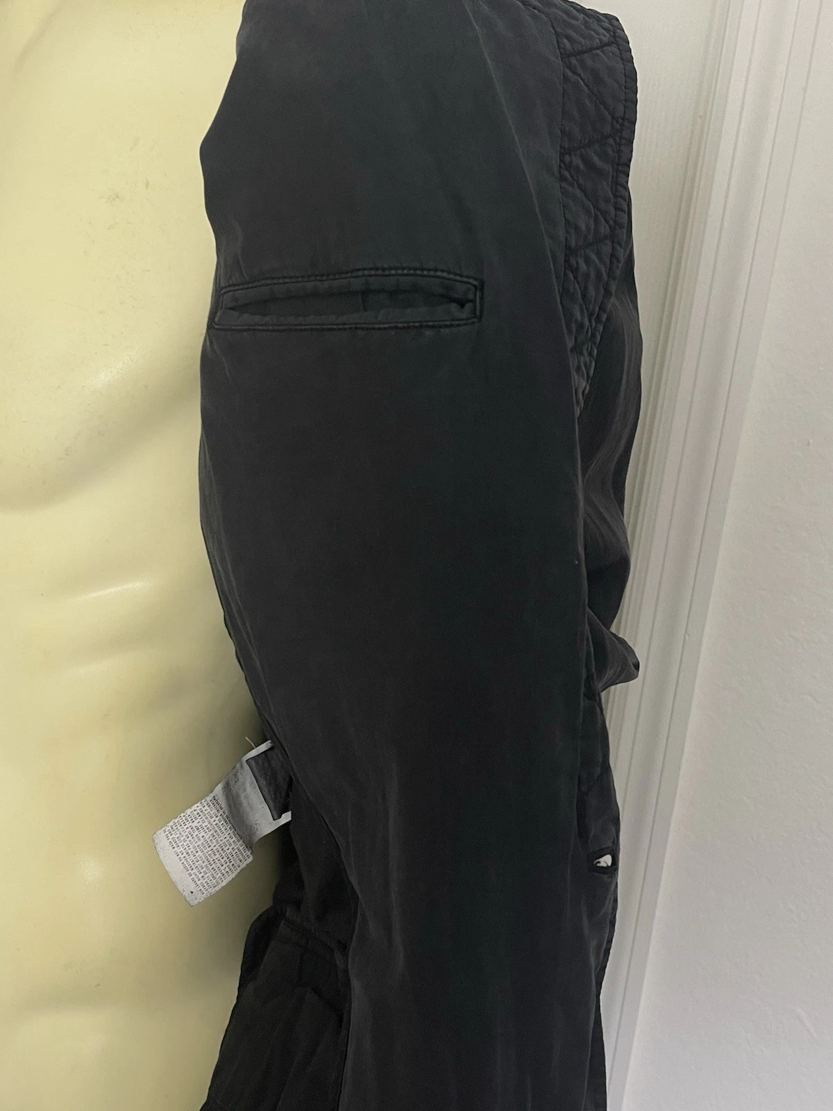Vintage Class Roberto Cavalli Men’s Jacket IT 54 Cotton Silk Black $960 image 11