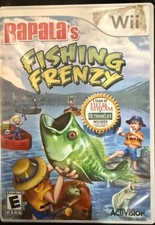 Rapala's Fishing Frenzy Nintendo Wii Complete CIB Manual Tested