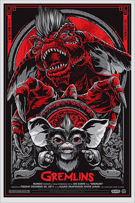 GREMLINS ポスター GREMLINS (variant) by Ken Taylor Movie Poster Print Mondo Art MINT