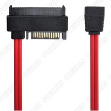 0.5m SFF-8482 SAS 29 Pin to 7 Pin SATA Hard Disk Drive Raid Cable w/15 Pin SATA