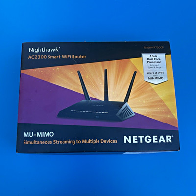 NETGEAR Nighthawk R7000P AC2300 WiFi 802.11ac Router MU-MIMO 4-Port