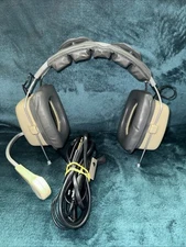 Rare Telex Aviation Hear Defender DBM-1000 Noise Cancelling Headset Microphone