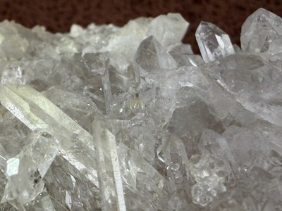 Arkansas Quartz Crystal Cluster from the Collier Creek Mine   4.8 oz
