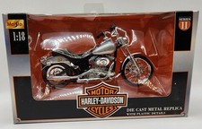 Harley Davidson Die Cast Metal Replica FXT Soft Tail 2001 Series 11 