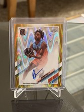 2021-22 Chrome OTE Overtime Elite Matt Bewley Gold RayWave Refractor Auto 22/50