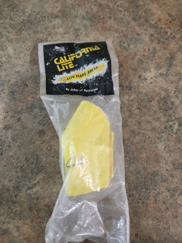 nos California Lite Johar BMX Handlebar Pad  Yellow 