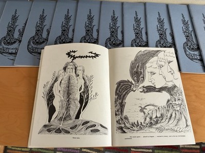 Robert Hassmer Waves of Consciousness Art Books 1972 Psychedelic Surrealism-12