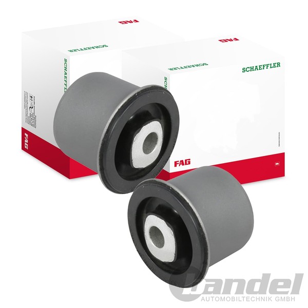 2X Schaeffler FAG Querlenkerlager Buchse Unten Innen Passend FüR Audi Q7 Porsche-image