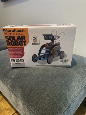 Educational 12-In-1 Solar Robot Kit For STEM Learning By Lucky Doug