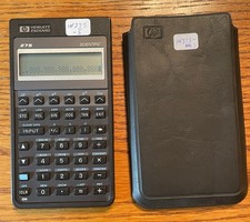 Vintage Hewlett Packard HP-27S Scientific Calculator -- TESTED/NEW BAT/MORE 5