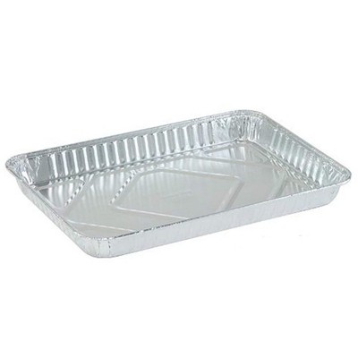 Disposable Aluminum Quarter (1/4) Size Cake/ Cookie Sheet: 2 Pack