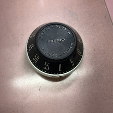 Vintage Mid Century Presto Minute Timer Brown...