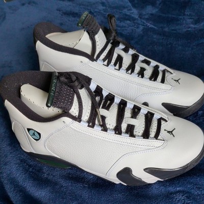 Men\'s 10.5 - Jordan 14 Retro White Oxidized Green (2016) 487471-106 Sneakers Brand New Air Jordan 14 Retro OG 2016 “Oxidized Green  main image 3