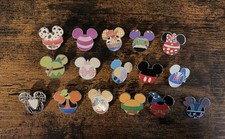Disney Pins Mickey Icons Complete Set Of 16