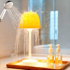 IP65 Waterproof Shower Lamp with 16-Color Ocean Wave Projector  Remote Control