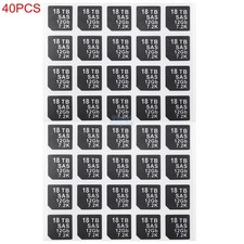 40pcs 18TB SAS 12GB 7.2K Capacity Sticker For DELL DXD9H X7K8W Tray Caddy Sled