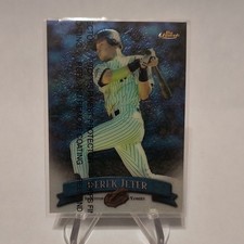 Topps 1998 Finest Protector Derek Jeter #92 Yankees Baseball Card