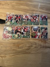 49ers 1996 50th Anniversary Complete Card Set Of 9 With Coins