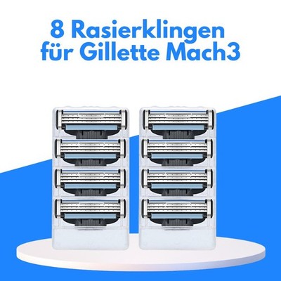8 Rasierklingen Alternative für Gillette Mach 3