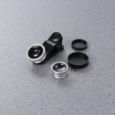 3 in Fisheye Lens for Mobile Phones Clip Cellphone Camera Accessories