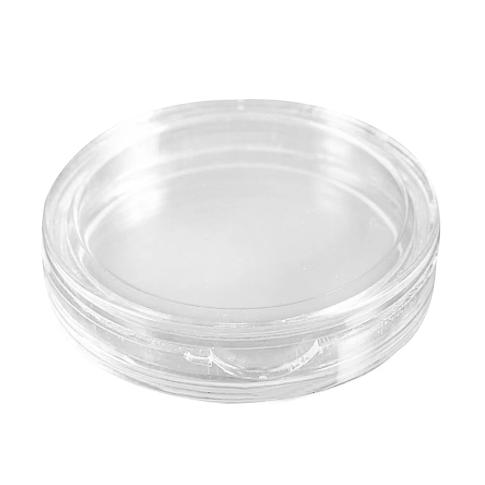20 Pcs Small Round Transparent Plastic Coin Box, 10 Pcs 23Mm & 10 Pcs 27Mm E8I1 - Image 3 of 4