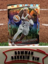 2025 Panini Prizm WNBA - WNBA Logo Prizm #120 Jordin Canada Dream