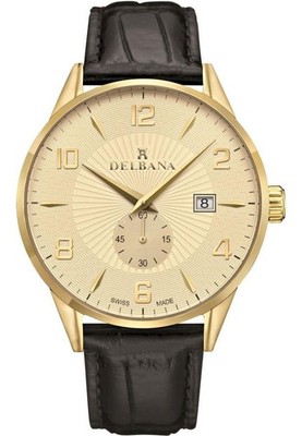 Delbana Armbanduhr Herren Classic Retro 42601.622.6.024