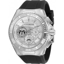 Technomarine Men's Watch Cruise California Chronograph Black Strap TM-118122