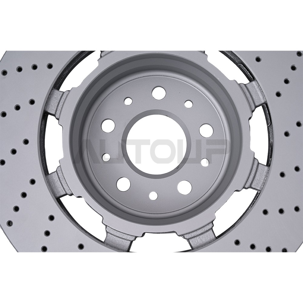 For Maserati Granturismo Quattroporte GranCabrio Front Right Brake Rotor 235318