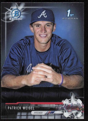 2017 Bowman Chrome #BCP74 Patrick Weigel   - FREE SHIPPING