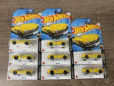 2024 Hot Wheels Yellow BMW 507 67/250 HW Roadsters 4/5 Lot of 8