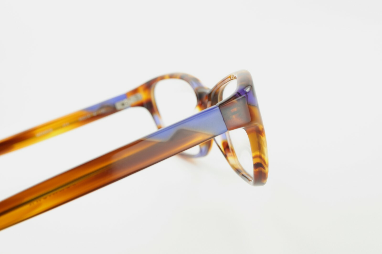 Marchion MARCHON NYC MONROE 214 Lite Brown Violet Havana 53-16-135 Eyeglasses ...