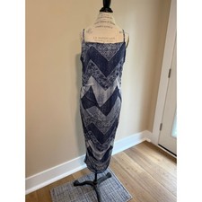 Jolie & Joy Women's Blue Cinch Dress Size 1x